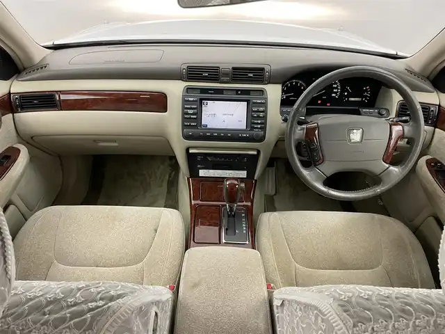 トヨタ クラウン ロイヤル ロイヤルサルーン G 埼玉県 2003(平15)年 3.3万km ホワイトパールクリスタルシャイン/シルバーM 純正９インチナビ　バックカメラ　ビルトインＥＴＣ　前後ドライブレコーダー　ホンダセンシング　アダプティブクルーズコントロール　シートヒーター　純正アルミホイール　オートライト　ＬＥＤヘッドライト　ＴＶ