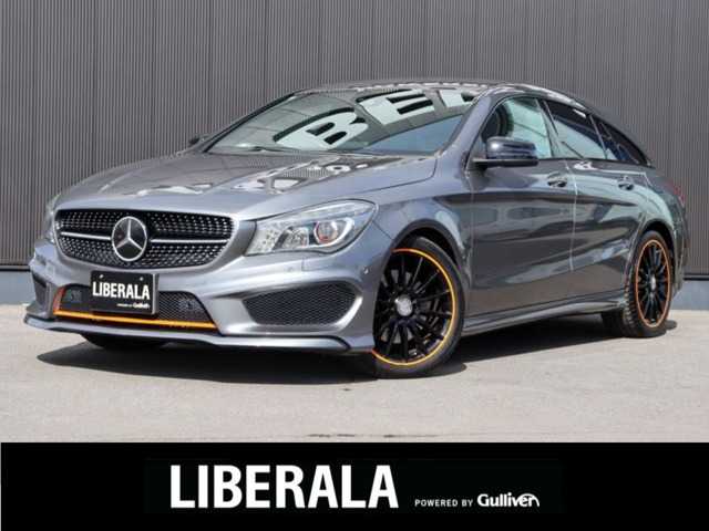 メルセデス・ベンツ ＣＬＡ２５０ Sブレイク オレンジアートED 長野県 2015(平27)年 4.6万km グレー ２００台限定車/アルカンターラレザー/レーダーセーフティＰＫＧ/純正ナビＴＶ/Ｂカメラ/ディストロニック＋/ＬＫＡ/ＢＳＭ/衝突軽減Ｂ/パワーシート／ヒーター/パワーバックドア/キーレスゴー/純正１８AW