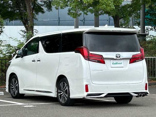 トヨタ アルファード S Cパッケージ 宮城県 2021(令3)年 2.5万km ホワイトパールクリスタルシャイン ワンオーナー/純正ナビ/CD/DVD/Bluetooth接続/車外バックカメラ/エアロパーツ(モデリスタ)/トヨタセーフティーセンス/・レーントレーシングアシスト/・アダプティブドライビングビーム/・プリクラッシュセーフティ/・レーンディパーチャーアラート/・ロードサインアシスト/・ブラインドスポットモニター/・クリアランスソナー/・リヤトラックアラート/電動リアゲート/両側パワースライドドア/ハンドルヒーター/シートヒーター/パワーシート(1・2列目)/助手席オットマン/チップアップシート/ドライブレコーダー前後/社外ビルドインETC/ナノイー/オートライト/オートマチックハイビーム/コーナーセンサー前後/シートメモリー