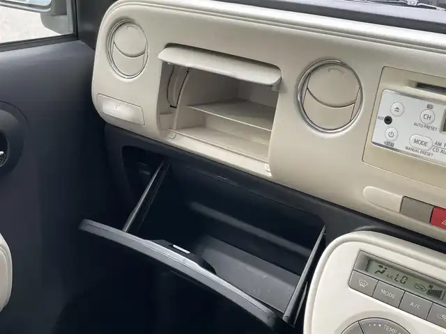 ダイハツ ミラ ココア プラスX 静岡県 2014(平26)年 6.7万km ミストブルーマイカメタリック ＡＢＳ　/純正ＣＤオーディオ　/前後ドラレコ　/ＥＴＣ　/フォグランプ　/ルーフレール　/ナノイー 付ルーフランプ/デンカク　/ウインカーミラー　/ヘッドライトレベライザー　/スマートキー　　/スペアキー　　/保証書　/取説