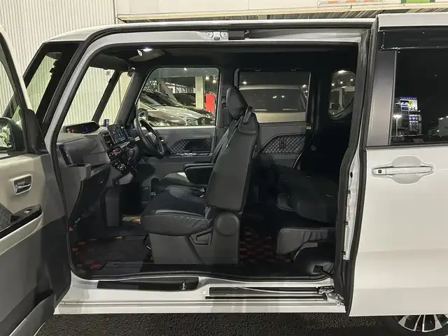 ダイハツ タント カスタム RS 愛知県 2019(令1)年 2.5万km シャイニングホワイトパール 社外ナビ/衝突軽減/両側電動/ETC/ドライブレコーダー/コーナーセンサー/バックカメラ/ＬＥＤヘッドライト/スマートキー/オートライト/オートエアコン/電動ミラー/純正アルミホイール