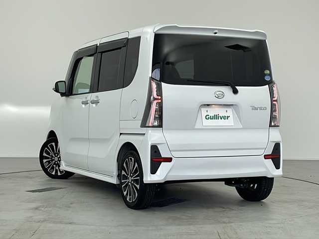 ダイハツ タント カスタム RS 愛知県 2019(令1)年 2.5万km シャイニングホワイトパール 社外ナビ/衝突軽減/両側電動/ETC/ドライブレコーダー/コーナーセンサー/バックカメラ/ＬＥＤヘッドライト/スマートキー/オートライト/オートエアコン/電動ミラー/純正アルミホイール