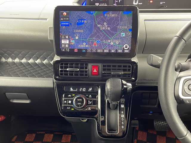 ダイハツ タント カスタム RS 愛知県 2019(令1)年 2.5万km シャイニングホワイトパール 社外ナビ/衝突軽減/両側電動/ETC/ドライブレコーダー/コーナーセンサー/バックカメラ/ＬＥＤヘッドライト/スマートキー/オートライト/オートエアコン/電動ミラー/純正アルミホイール