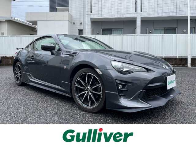 トヨタ ８６ GT リミテッド 愛知県 2020(令2)年 3.6万km マグネタイトグレーメタリック TRDエアロ/TRDマフラー/ワンオーナー/純正ディーラーナビ（AM/FM/CD/DVD/BT/フルセグTV/SD）/クルーズコントロール/ハーフレザーシート/シートヒーター（D/N席）/バックカメラ/ETC/純正17インチアルミホイール/マニュアル走行モード付AT/パドルシフト/LEDヘッドランプ/オートライト/純正フロアマット/取説/保証書/スペアキー