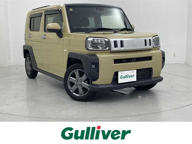 ダイハツ タフト G ターボ 茨城県 2020(令2)年 6万km サンドベージュメタリック 純正ナビ/全周囲カメラ/フルセグ/衝突被害軽減ブレーキ/車線逸脱抑制装置/レーダークルーズコントロール/オートマチックハイビーム/クリアランスソナー/ETC/ドラレコ/シートヒーター/純正15インチAW/LEDヘッドライト/スマートキー