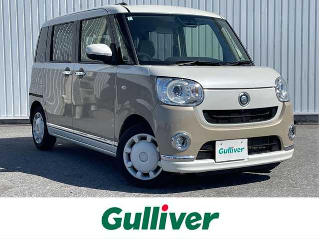 ダイハツ ムーヴ キャンバス G メイクアップ リミテッド　SAⅢ 滋賀県 2022(令4)年 2.9万km パールホワイトⅢ/ナチュラルベージュマイカメタリック 2トーン ディスプレイオーディオ/・Bluetooth/・AppleCarPlay/・AndroidAuto/ETC/スマートアシスト３/・衝突回避/軽減ブレーキ/・誤発進抑制機能/・先行車発進お知らせ/・オートハイビーム/オートライト/フォグランプ/電格ミラー/プッシュスタート/スマートキー