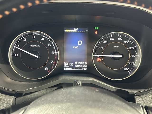 スバル インプレッサ ＸＶ 2．0i－L アイサイト 沖縄県 2017(平29)年 8.1万km ダークグレーメタリック 禁煙車　/アイサイト/純８インチナビ/ＣＤ／ＤＶＤ／Ｂｌｕｅｔｏｏｔｈ／フルセグＴＶ/レーダークルーズコントロール/ブラインドスポットモニター/純正フロアマット/革巻きステアリング/ＬＥＤヘッドライト/ドアバイザー/ナノイーエアコン/くリアランスソナー