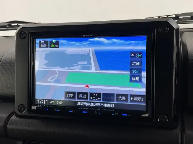 スズキ ジムニー XC 鹿児島県 2023(令5)年 1万km ブルーイッシュブラックパール3 純正ナビ/・Bluetooth/・フルセグＴＶ/・ＣＤ/・ＤＶＤ/バックカメラ/ドライブレコーダー/ビルドインＥＴＣ/追従型クルーズコントロール/純正ＡＷ/スズキセーフティサポート/ダウンヒルアシストコントロール/前席シートヒーター/アイドリングストップ/レーンキープアシスト/衝突軽減ブレーキ/オートマチックハイビーム/純正LEDヘッドライト