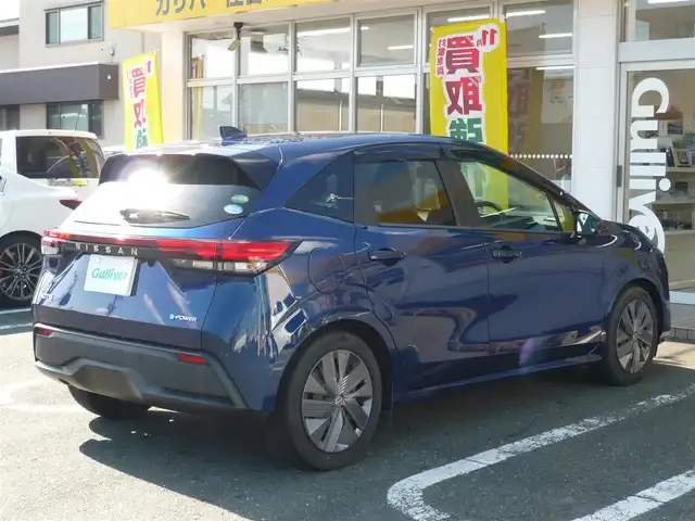 日産 ノート X 静岡県 2021(令3)年 2.1万km オーロラフレアブルーパール 禁煙車/プロパイロット/ニッサンコネクトナビ/アラウンドビューモニター/フルセグテレビ/AppleCarPlay/AndroidAuto/Bluetooth/置くだけ充電/デジタルインナーミラー/電子パーキング/AUTO HOLD/ドライブレコーダー/BSW/BSI/RCTA/スマートキー/スペアキー/ETC2.0/新車保証書/取扱説明書