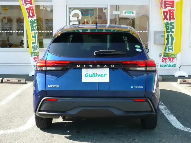 日産 ノート X 静岡県 2021(令3)年 2.1万km オーロラフレアブルーパール 禁煙車/プロパイロット/ニッサンコネクトナビ/アラウンドビューモニター/フルセグテレビ/AppleCarPlay/AndroidAuto/Bluetooth/置くだけ充電/デジタルインナーミラー/電子パーキング/AUTO HOLD/ドライブレコーダー/BSW/BSI/RCTA/スマートキー/スペアキー/ETC2.0/新車保証書/取扱説明書