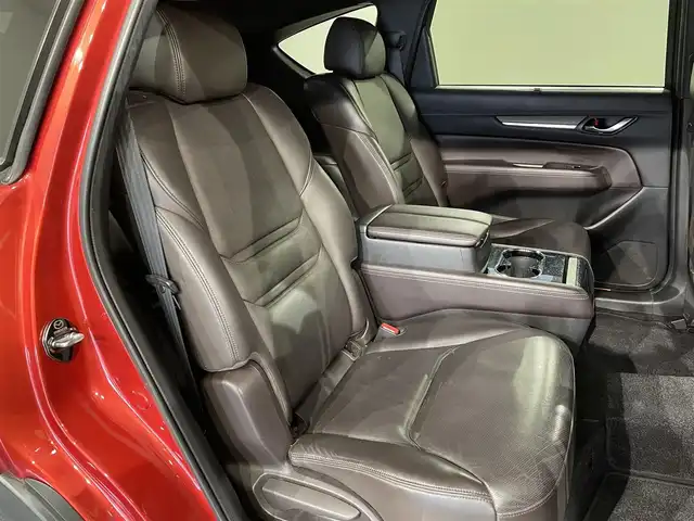 マツダ ＣＸ－８ XD Lパッケージ 愛知県 2018(平30)年 8.4万km ソウルレッドクリスタルM 純正８インチナビ/３６０°ビューモニター/アルパインフリップダウンモニター/本革シート/レーダークルーズコントロール/衝突軽減ブレーキ/車線逸脱警報/クリアランスソナー/ブラインドスポットモニター/パワーバックドア/ヘッドアップディスプレイ/電動パーキングブレーキ/ブレーキホールド/パワーシート【シートメモリー機能付】/シートヒーター/ハンドルヒーター/ドライブレコーダー/ビルトインＥＴＣ/USB＆AUX入力端子/ISOFIX/アイドリングストップ/純正フロアマット/純正19インチアルミホイール