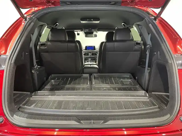 マツダ ＣＸ－８ XD Lパッケージ 愛知県 2018(平30)年 8.4万km ソウルレッドクリスタルM 純正８インチナビ/３６０°ビューモニター/アルパインフリップダウンモニター/本革シート/レーダークルーズコントロール/衝突軽減ブレーキ/車線逸脱警報/クリアランスソナー/ブラインドスポットモニター/パワーバックドア/ヘッドアップディスプレイ/電動パーキングブレーキ/ブレーキホールド/パワーシート【シートメモリー機能付】/シートヒーター/ハンドルヒーター/ドライブレコーダー/ビルトインＥＴＣ/USB＆AUX入力端子/ISOFIX/アイドリングストップ/純正フロアマット/純正19インチアルミホイール