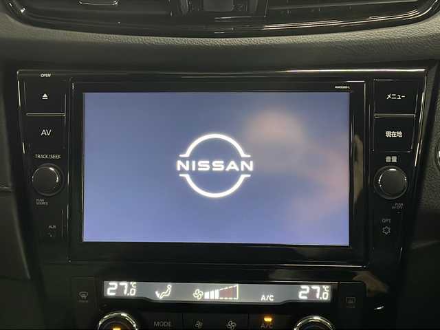 日産 エクストレイル 20Xi 広島県 2021(令3)年 3.2万km ダイヤモンドブラック 純正９型ナビ　/アラウンドビューモニター　/フルセグ　/シートヒーター　/レーダークルーズコントロール　/オートハイビーム　/パワーシート/リモコンオートバックドア/衝突軽減ブレーキ　/ブラインドスポットモニター/純正18インチアルミホイール(225/60/R18)/エアバック（運転席/助手席）