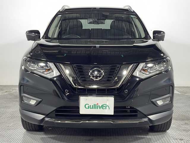 日産 エクストレイル 20Xi 広島県 2021(令3)年 3.2万km ダイヤモンドブラック 純正９型ナビ　/アラウンドビューモニター　/フルセグ　/シートヒーター　/レーダークルーズコントロール　/オートハイビーム　/パワーシート/リモコンオートバックドア/衝突軽減ブレーキ　/ブラインドスポットモニター/純正18インチアルミホイール(225/60/R18)/エアバック（運転席/助手席）