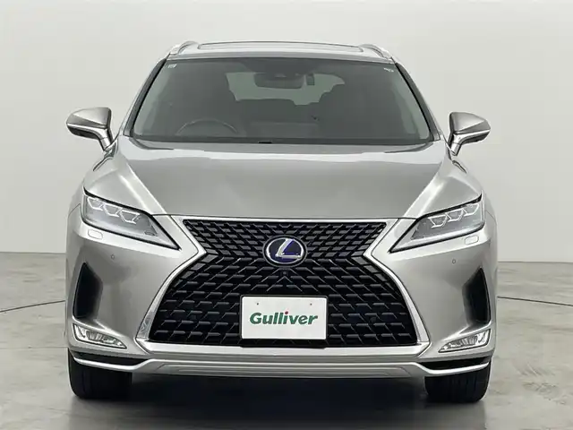 レクサス ＲＸ 450hL 福岡県 2019(令1)年 7.7万km ソニックチタニウム サンルーフ　/メーカーナビ　/全方位カメラ　/ＥＴＣ　/ドラレコ　/ＡＣＣ　/コーナーセンサー　/衝突軽減ブレーキ　/レーンキープ　/ＢＳＭ　/ＰＫＳＢ　/パドルシフト　/シートヒーター／ベンチレーション　/パワーバックドア