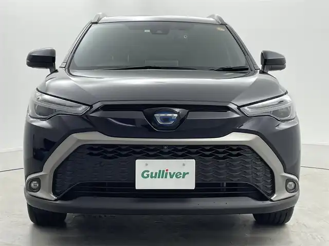 トヨタ カローラ クロス ハイブリッド Z 福井県 2023(令5)年 1.9万km スパークリングブラックパールクリスタルシャイン 純正9インチディーラーオプションディスプレイオーディオ/-ナビ/フルセグ/BT/ミラキャスト/USB/全方位カメラ/衝突被害軽減ブレーキ/ブラインドスポットモニター/アダプティブクルーズコントロール/レーンキープアシスト/パワーバックドア/ドライブレコーダー前後/ETC/ハーフレザーシート/運転席パワーシート/前席シートヒーター/オートライト/オートハイビーム/LEDデイランプ/LEDシーケンシャルウインカー/LEDフォグランプ/ルーフレール/スペアタイヤ/取扱説明書/保証書・メンテナンスノート