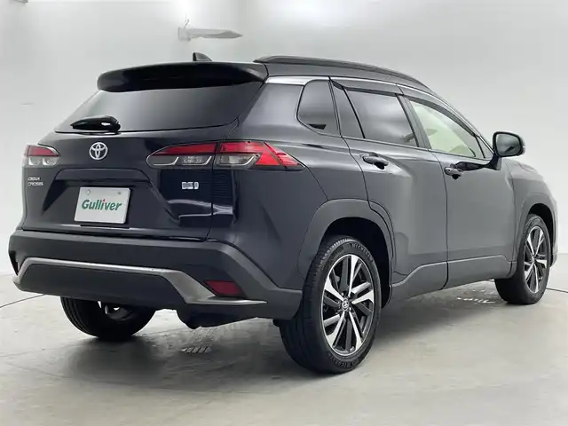 トヨタ カローラ クロス ハイブリッド Z 福井県 2023(令5)年 1.9万km スパークリングブラックパールクリスタルシャイン 純正9インチディーラーオプションディスプレイオーディオ/-ナビ/フルセグ/BT/ミラキャスト/USB/全方位カメラ/衝突被害軽減ブレーキ/ブラインドスポットモニター/アダプティブクルーズコントロール/レーンキープアシスト/パワーバックドア/ドライブレコーダー前後/ETC/ハーフレザーシート/運転席パワーシート/前席シートヒーター/オートライト/オートハイビーム/LEDデイランプ/LEDシーケンシャルウインカー/LEDフォグランプ/ルーフレール/スペアタイヤ/取扱説明書/保証書・メンテナンスノート
