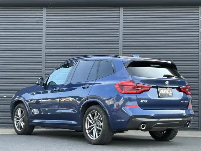 ＢＭＷ Ｘ３ xDrive20d Mスポーツ 茨城県 2019(令1)年 6.3万km 青 ワンオーナー　/黒革　/シートヒーター　/Ｍ付ＰＷシート　/ＨＵＤ　/３６０度カメラ　/ドライビングアシスト　/ＡＣＣ　/ＬＤＷ　/ＬＣＷ　/ＣＴＷ　/ワイヤレス充電　/ナビ　/ＴＶ　/ＢＴ　/ＵＳＢ　/ＤＶＤ　/ＬＥＤ　/ＥＴＣ/禁煙車