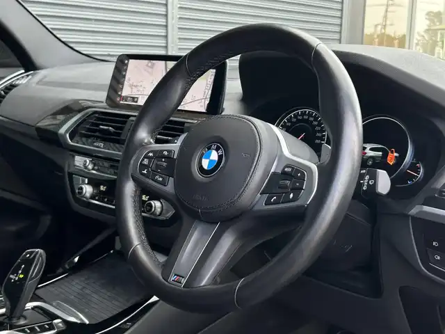 ＢＭＷ Ｘ３ xDrive20d Mスポーツ 茨城県 2019(令1)年 6.3万km 青 ワンオーナー　/黒革　/シートヒーター　/Ｍ付ＰＷシート　/ＨＵＤ　/３６０度カメラ　/ドライビングアシスト　/ＡＣＣ　/ＬＤＷ　/ＬＣＷ　/ＣＴＷ　/ワイヤレス充電　/ナビ　/ＴＶ　/ＢＴ　/ＵＳＢ　/ＤＶＤ　/ＬＥＤ　/ＥＴＣ/禁煙車