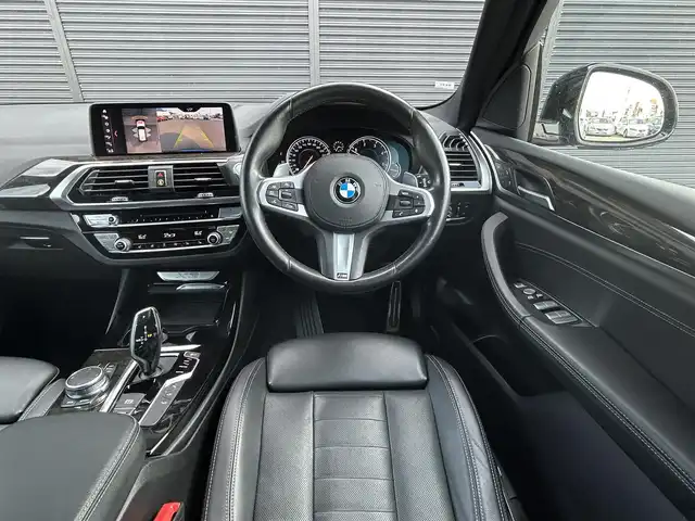 ＢＭＷ Ｘ３ xDrive20d Mスポーツ 茨城県 2019(令1)年 6.3万km 青 ワンオーナー　/黒革　/シートヒーター　/Ｍ付ＰＷシート　/ＨＵＤ　/３６０度カメラ　/ドライビングアシスト　/ＡＣＣ　/ＬＤＷ　/ＬＣＷ　/ＣＴＷ　/ワイヤレス充電　/ナビ　/ＴＶ　/ＢＴ　/ＵＳＢ　/ＤＶＤ　/ＬＥＤ　/ＥＴＣ/禁煙車
