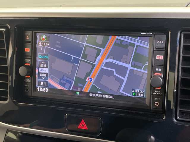 日産 デイズ ルークス ハイウェイスター Gターボ 愛媛県 2017(平29)年 3.6万km チタニウムグレーメタリック ・純正ナビ/フルセグ／Ｂｌｕｅｔｏｏｔｈ/・全方位カメラ/・衝突軽減ブレーキ/・両側パワースライドドア/・クルーズコントロール/・オートマチックハイビーム/・純正１５インチアルミホイール/・ＬＥＤヘッドライト