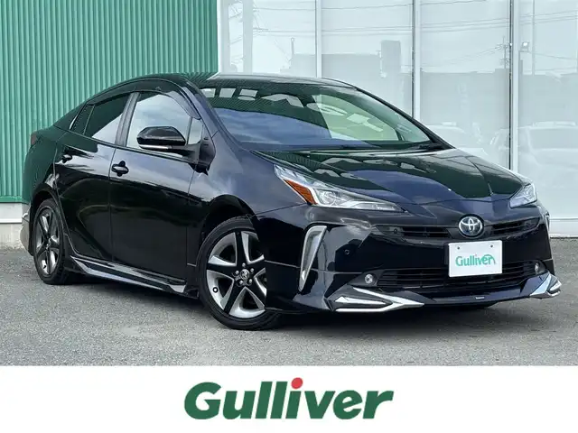 トヨタ プリウス S ツーリングセレクション 福岡県 2021(令3)年 12.4万km アティチュードブラックマイカ シートヒーター/モデリスタエアロ/社外ペダル/エンジンスタートボタン/アイドリンクストップ/Bluetooth接続/ETC/バックモニター/オートライト/オートマチックハイビーム