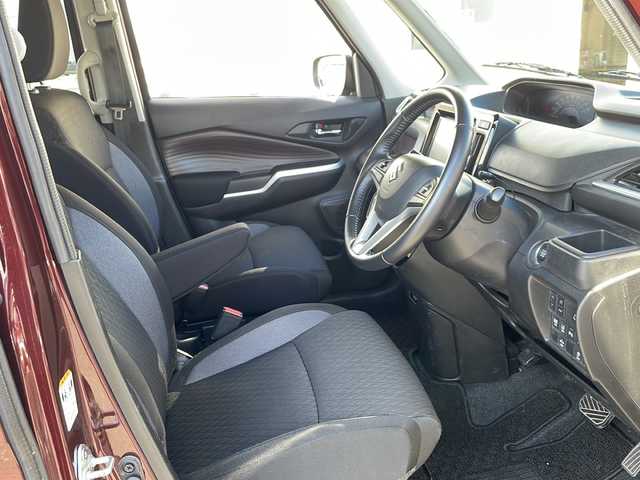 スズキ ソリオ バンディット HV MV 千葉県 2021(令3)年 5.5万km メロウディープレッドパール/ブラック /4WD//禁煙車//ワンオーナー//純正SDナビ//CD/DVD/SD/MSV/USB/BT/フルセグ//全方位カメラ//両側パワースライドドア//純正エンジンスターター//スズキセーフティサポート//デュアルカメラブレーキサポート//レーンキープアシスト//誤発進抑制//レーダークルーズコントロール//ヘッドアップディスプレイ//ビルトインETC//シートヒーター//ミラーヒーター//スマートサーキュレーター//オートライト//LEDヘッドライト//フォグライト//プッシュスタート//純正フロアマット//ドアバイザー//冬タイヤ積込