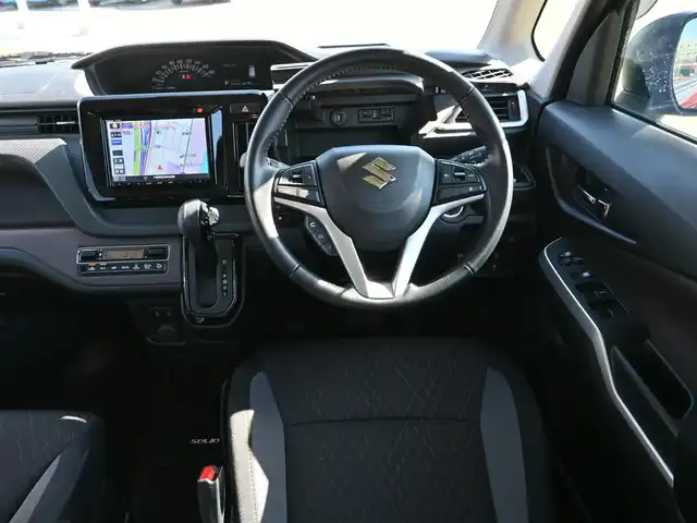 スズキ ソリオ バンディット HV MV 千葉県 2021(令3)年 5.5万km メロウディープレッドパール/ブラック /4WD//禁煙車//ワンオーナー//純正SDナビ//CD/DVD/SD/MSV/USB/BT/フルセグ//全方位カメラ//両側パワースライドドア//純正エンジンスターター//スズキセーフティサポート//デュアルカメラブレーキサポート//レーンキープアシスト//誤発進抑制//レーダークルーズコントロール//ヘッドアップディスプレイ//ビルトインETC//シートヒーター//ミラーヒーター//スマートサーキュレーター//オートライト//LEDヘッドライト//フォグライト//プッシュスタート//純正フロアマット//ドアバイザー