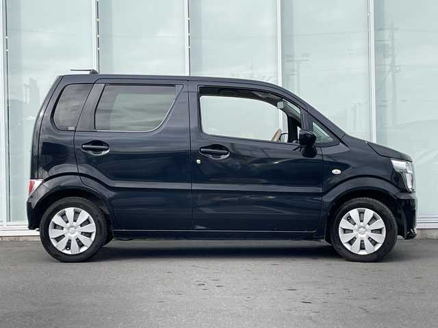 スズキ ワゴンＲ FA 神奈川県 2017(平29)年 9.6万km ブルーイッシュブラックパール3 純正ナビ　/ＣＤ　/ワンセグ　/ＥＴＣ　/前後ドラレコ　/ベンチシート　/ＡＢＳ　/横滑り防止装置　/盗難防止装置