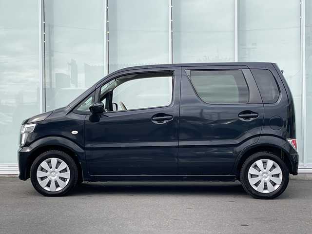 スズキ ワゴンＲ FA 神奈川県 2017(平29)年 9.6万km ブルーイッシュブラックパール3 純正ナビ　/ＣＤ　/ワンセグ　/ＥＴＣ　/前後ドラレコ　/ベンチシート　/ＡＢＳ　/横滑り防止装置　/盗難防止装置