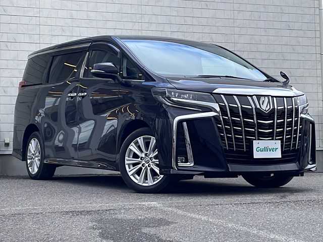 トヨタ アルファード S Aパッケージ 福島県 2019(令1)年 5.2万km スパークリングブラックパールクリスタルシャイン 4WD 寒冷地仕様 10型ナビ Bluetooth バックカメラ フリップダウンモニター 衝突軽減ブレーキ クルーズコントロール 両側パワースライドドア クリアランスソナー ETC LEDヘッドライト