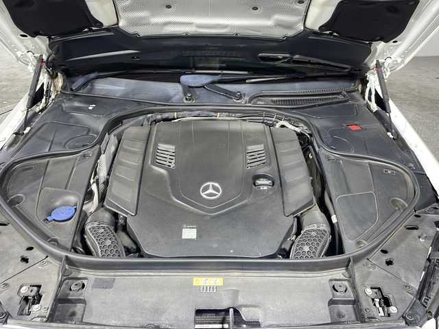 メルセデス・ベンツ Ｓ５６０Ｌ AMGライン 沖縄県 2018(平30)年 3.8万km パール 禁煙車　/純正１２インチナビ　/（フルセグＴＶ　Ｂｌｕｅｔｏｏｔｈ）/サンルーフ　/Ｂｕｒｍｅｓｔｅｒプレミアムサウンド　/ウッドコンビステアリング　/全席メモリー機能付きパワーシート/レザーシート/シートヒーター、エアシート/HUD/BSM/19インチツインスポークアルミホイール