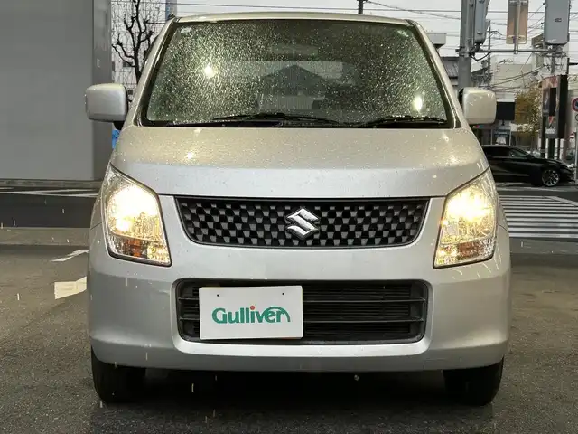 スズキ ワゴンＲ FX 愛知県 2009(平21)年 4.1万km シルキーシルバーメタリック 社外HDDナビ〈AVN558HD〉/電動格納ミラー/キーレスエントリー