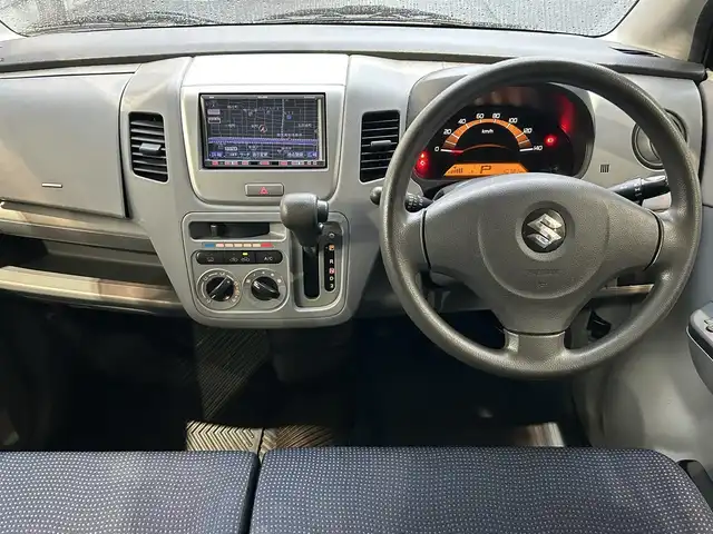 スズキ ワゴンＲ FX 愛知県 2009(平21)年 4.1万km シルキーシルバーメタリック 社外HDDナビ〈AVN558HD〉/電動格納ミラー/キーレスエントリー