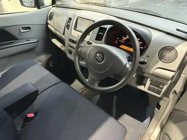 スズキ ワゴンＲ FX 愛知県 2009(平21)年 4.1万km シルキーシルバーメタリック 社外HDDナビ〈AVN558HD〉/電動格納ミラー/キーレスエントリー