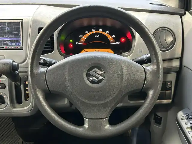 スズキ ワゴンＲ FX 愛知県 2009(平21)年 4.1万km シルキーシルバーメタリック 社外HDDナビ〈AVN558HD〉/電動格納ミラー/キーレスエントリー