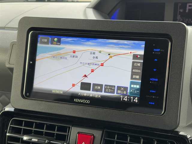 ダイハツ タント カスタム RS 大分県 2019(令1)年 2.3万km パールブラック ・社外ナビ/・フルセグ/・バックカメラ/・ステアリングスイッチ/・ETC/・前後ドライブレコーダー/・スマートアシスト/・レーダークルーズコントロール/・両側パワースライド/・クリアランスソナー/・柿本マフラー