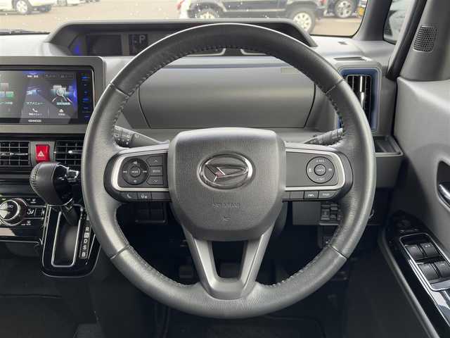 ダイハツ タント カスタム RS 大分県 2019(令1)年 2.3万km パールブラック ・社外ナビ/・フルセグ/・バックカメラ/・ステアリングスイッチ/・ETC/・前後ドライブレコーダー/・スマートアシスト/・レーダークルーズコントロール/・両側パワースライド/・クリアランスソナー/・柿本マフラー