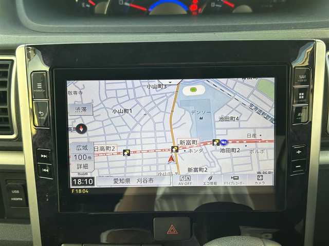 ダイハツ タント カスタムX トップED LTD SAⅢ 愛知県 2018(平30)年 3.7万km パールホワイトⅢ ワンオーナー/純正メモリナビ(FM/AM/BT/CD/DVD/iPod/USB/HDMI)/スマートアシストIII/アラウンドビューカメラ/バックカメラ/コーナーセンサー/ハーフレザーシート/シートヒーター/ドライブレコーダー/両側パワースライドドア/LEDヘッドライト/フォグランプ/電動格納ミラー/純正AW14インチ/純正フロアマット/純正エアロパーツ(サイド・リア)/ETC/アイドリングストップ/プッシュスタート/スマートキー・スペアキー１本/ステアリングリモコン/ABS/保証書