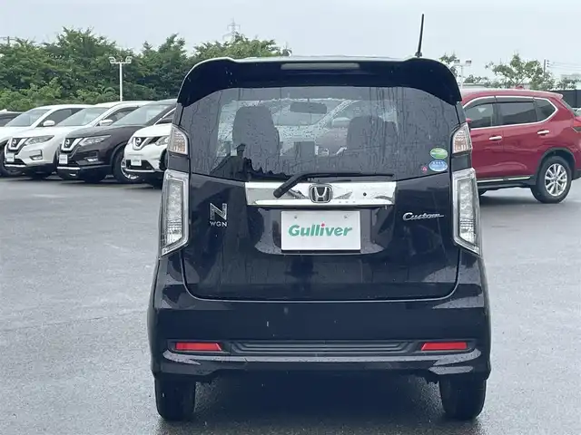 ホンダ Ｎ ＷＧＮ カスタム G 山形県 2014(平26)年 3.6万km プレミアムゴールドパープルパール CVT/スマートキー/プッシュスタート/ポータブルナビ/ワンセグＴＶ/純正オーディオ/　【CD/AUX】/アイドリングストップ/電動格納ミラー/純正１４インチアルミホイール/キセノンヘッドライト/フォグランプ/ウィンカーミラー/純正フロアマット/ドアバイザー