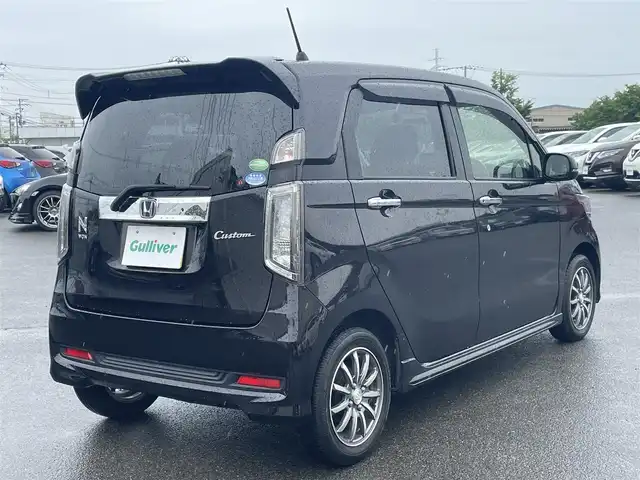 ホンダ Ｎ ＷＧＮ カスタム G 山形県 2014(平26)年 3.6万km プレミアムゴールドパープルパール CVT/スマートキー/プッシュスタート/ポータブルナビ/ワンセグＴＶ/純正オーディオ/　【CD/AUX】/アイドリングストップ/電動格納ミラー/純正１４インチアルミホイール/キセノンヘッドライト/フォグランプ/ウィンカーミラー/純正フロアマット/ドアバイザー