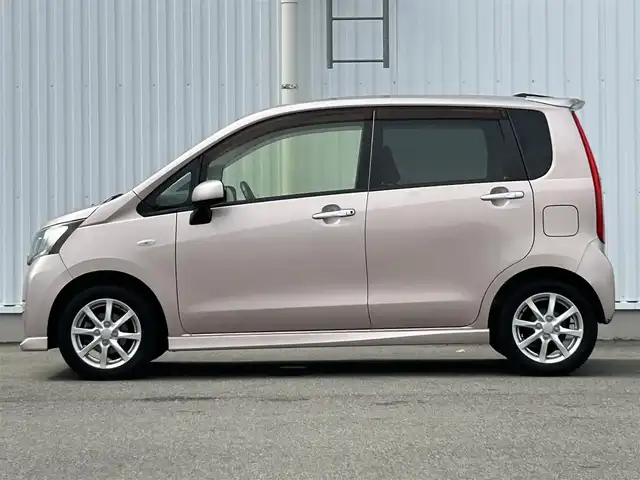 ダイハツ ムーヴ L VSスマートセレクション SA 愛媛県 2014(平26)年 9.9万km ライトローズマイカメタリック 社外ＳＤナビ/CD/USＢ/iPad/ワンセグ/ＥＴＣ/ＵＳＢ/スマートキー/純正フロアマット/アイドリングストップ/プッシュスタート/保証書/取扱説明書