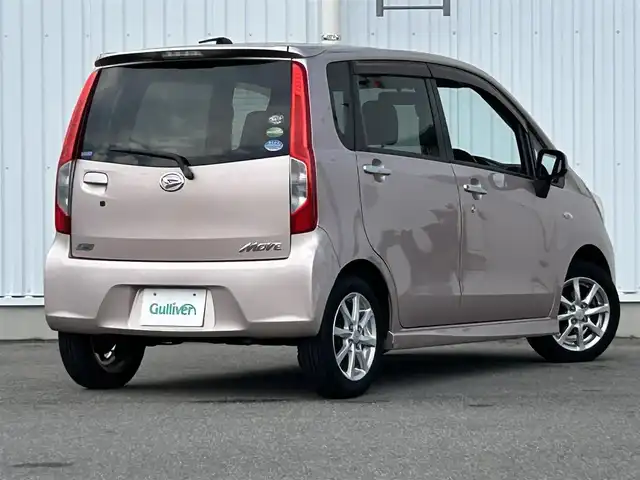 ダイハツ ムーヴ L VSスマートセレクション SA 愛媛県 2014(平26)年 9.9万km ライトローズマイカメタリック 社外ＳＤナビ/CD/USＢ/iPad/ワンセグ/ＥＴＣ/ＵＳＢ/スマートキー/純正フロアマット/アイドリングストップ/プッシュスタート/保証書/取扱説明書