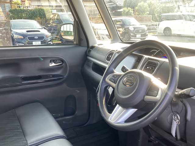 ダイハツ タント カスタムX トップED VS SAⅢ 岐阜県 2019(平31)年 12.9万km パールホワイトⅢ 登録時走行距離129044km/純正８型ナビ/全方位カメラ/フルセグＴＶ/両側パワースライドドア/ハーフレザーシート/ドライブレコーダー/ＵＳＢ/ＥＴＣ/HDMI/Ｂｌｕｅ　ｔｏｏｔｈ/純正フロアマット/純正アルミホイール/ドアバイザー/プッシュスタート/スマートキー/オートエアコン/ABS/横滑り防止装置/コーナーセンサー/レーンキープアシスト/盗難防止装置/オートライト/オートマチックハイビーム/LEDヘッドライト/フォグランプ/エアバッグ/衝突被害軽減システム