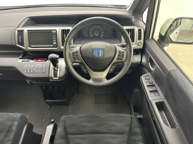 ホンダ ステップワゴン G インターナビコンフォートセレ 兵庫県 2012(平24)年 10.9万km ホワイトオーキッドパール 純正ナビ＆フルセグTV/（CD＆DVD＆MSV）/バックカメラ/両側パワースライドドア/クルーズコントロール/社外17inアルミホイール/モデューロエアロ/ETC/ドアバイザー/純正フロアマット/オートライト/HIDライト/電動格納ミラー/