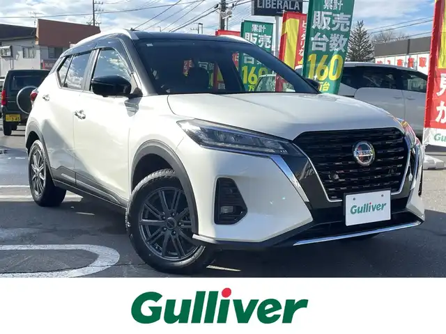 日産 キックス X 長野県 2021(令3)年 9.8万km ブリリアントホワイトパール/ピュアブラック 2トーン ワンオーナー/フルセグテレビ/AM/FM/Bluetooth/全方位カメラ/ハンドルヒーター/シートヒーター/ETC/プッシュスタート/LEDヘッドライト/ドライブレコーダー/フォグランプ/ドアバイザー/e-power/クルーズコントロール/スペアキー/パワーウィンドウ/電動格納ミラー/コーナーセンサー/オートハイビーム/ノーマルタイヤ有