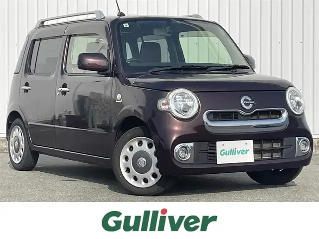 ダイハツ ミラ ココア プラスX 福岡県 2017(平29)年 6.8万km プラムブラウンクリスタルマイカ ・ルーフレール　/・社外ナビ（ＭＤＶ－７０１）/・フルセグＴＶ　/・ＥＴＣ　/・キーレスエントリー　/・Ｂｌｕｅｔｏｏｔｈ　/・ＣＤ／ＤＶＤ再生　/・ＵＳＢ　/・ＳＤ　/・アイドリングストップ　/・￥ＩＳＯＦＩＸ　/・パワーウインドウ　/・電格ミラー