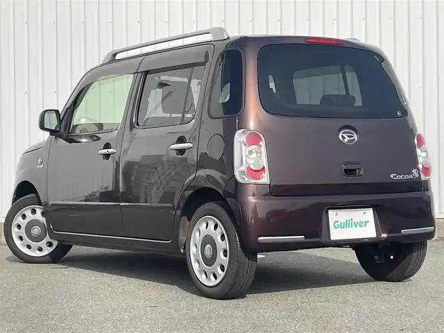 ダイハツ ミラ ココア プラスX 福岡県 2017(平29)年 6.8万km プラムブラウンクリスタルマイカ ・ルーフレール　/・社外ナビ（ＭＤＶ－７０１）/・フルセグＴＶ　/・ＥＴＣ　/・キーレスエントリー　/・Ｂｌｕｅｔｏｏｔｈ　/・ＣＤ／ＤＶＤ再生　/・ＵＳＢ　/・ＳＤ　/・アイドリングストップ　/・￥ＩＳＯＦＩＸ　/・パワーウインドウ　/・電格ミラー