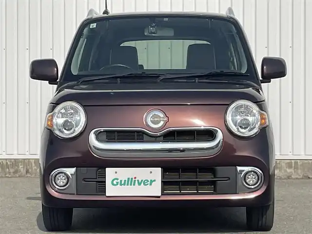 ダイハツ ミラ ココア プラスX 福岡県 2017(平29)年 6.8万km プラムブラウンクリスタルマイカ ・ルーフレール　/・社外ナビ（ＭＤＶ－７０１）/・フルセグＴＶ　/・ＥＴＣ　/・キーレスエントリー　/・Ｂｌｕｅｔｏｏｔｈ　/・ＣＤ／ＤＶＤ再生　/・ＵＳＢ　/・ＳＤ　/・アイドリングストップ　/・￥ＩＳＯＦＩＸ　/・パワーウインドウ　/・電格ミラー