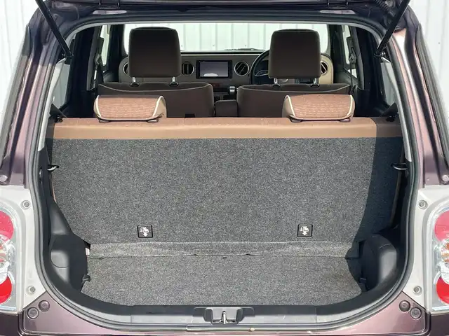 ダイハツ ミラ ココア プラスX 福岡県 2017(平29)年 6.8万km プラムブラウンクリスタルマイカ ・ルーフレール　/・社外ナビ（ＭＤＶ－７０１）/・フルセグＴＶ　/・ＥＴＣ　/・キーレスエントリー　/・Ｂｌｕｅｔｏｏｔｈ　/・ＣＤ／ＤＶＤ再生　/・ＵＳＢ　/・ＳＤ　/・アイドリングストップ　/・￥ＩＳＯＦＩＸ　/・パワーウインドウ　/・電格ミラー